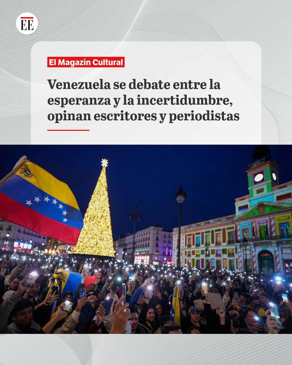 elespectador's tweet image. #EE | Hablamos con periodistas y escritores venezolanos sobre la captura de Maduro y la intervención de EE. UU. en ese país.
ok.me/e79O1👇🔗