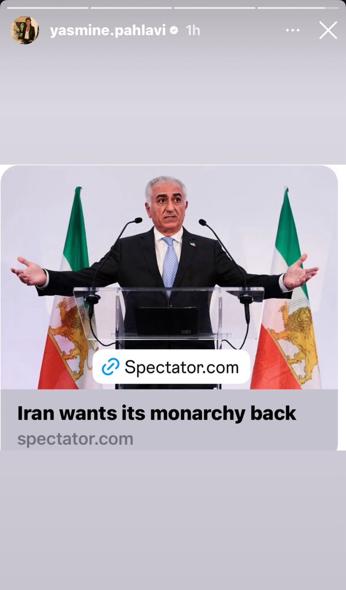 FanpageYaspah's tweet image. ایران دوباره پادشاهی میخواهد 

#والاحضرت_یاسمین_پهلوی