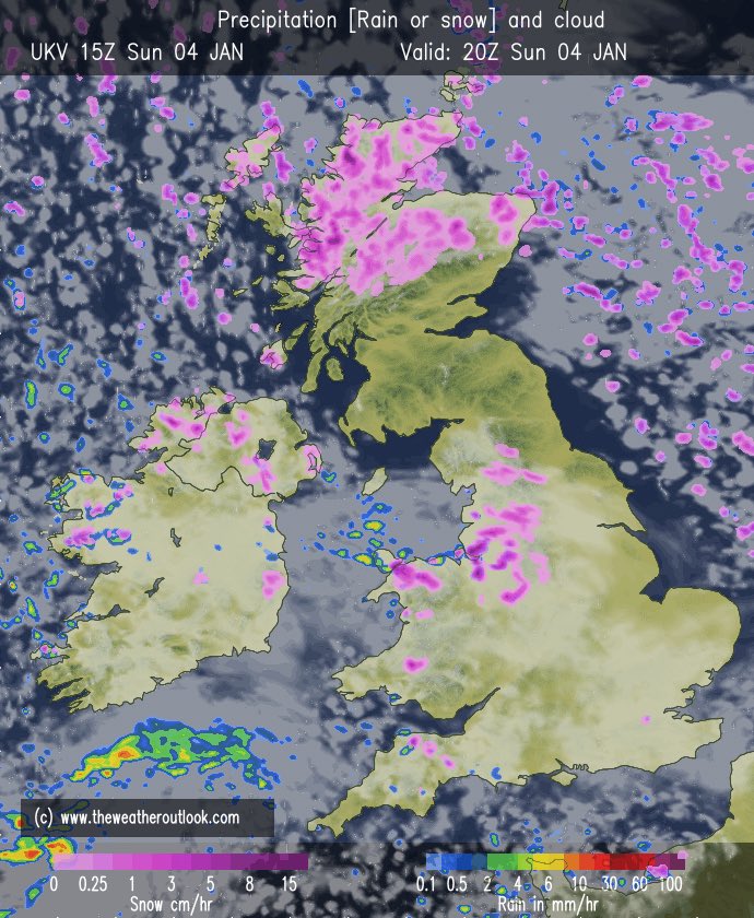 TheSnowDreamer's tweet image. Eyes on to the northwest showers are more numerous than UKV depicts and greater banding. I do think we could see a little snow in morning before daybreak  #uksnow #London