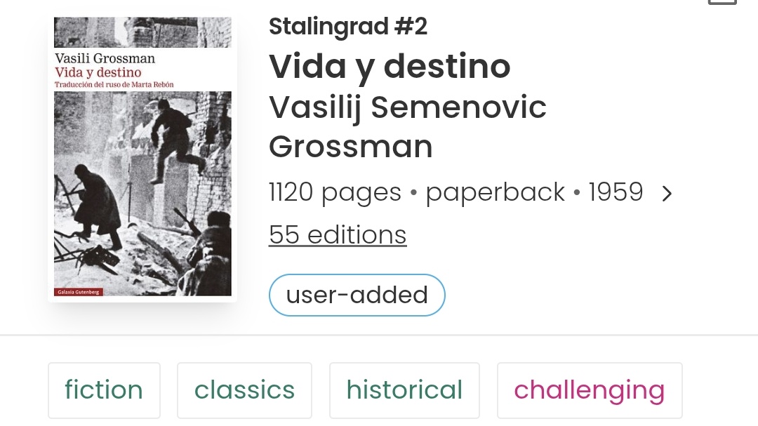 fosccel's tweet image. — CR: Life and Fate by Vasili Grossman. Trans. Marta Rebon