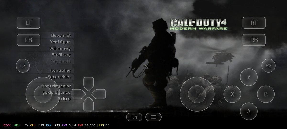 Call of Duty 4 Modern Warfare kurdum
ama oyunun controller desteği yok controller modu aramaktayım👀