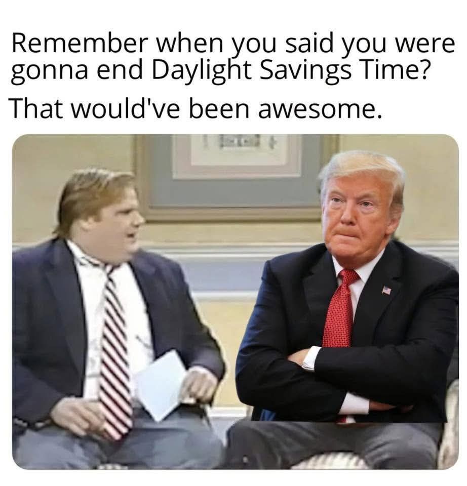 Remember to tell your state legislators and congress members to ditch DST this year! See our link below… 👇🔗