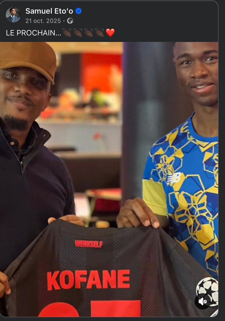LysetteN's tweet image. Samuel Eto’o nous l’a dit ✨🔥