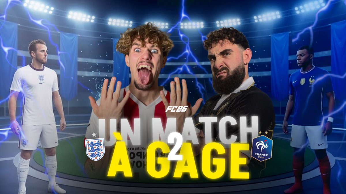 Salut tout le monde, je fais un concept avec un pote à moi sur YouTube ou dès que quelqu’un se prend un beat, il a un gage si ça peut intéresser des gens ! 

youtu.be/CjKDLHDovKc?si…