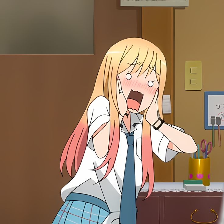 Nothing just Marin freaking out