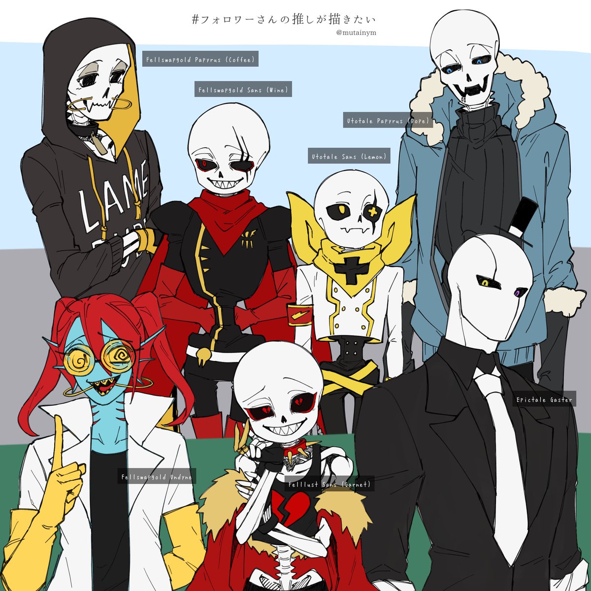 mutainym's tweet image. リクエストありがとうございました🙏