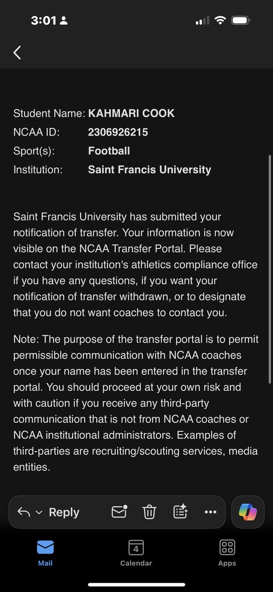 Kahmari Cook tweet media