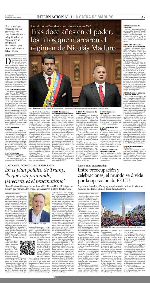Economista venezolano Uandes: "Los procesos de reconstrucción de las democracias, cuando hay un deterioro tan intenso, pueden ser lentos y con decisiones difíciles que uno tiene que tragar y soportar. Estamos en ese escenario", Juan Nagel, Director Ac ESE Business School, Uandes