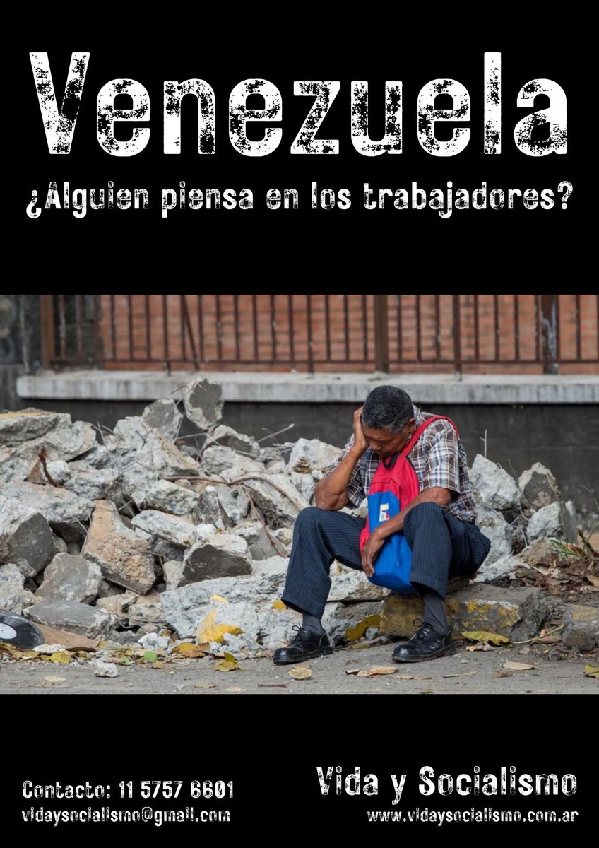 La intervención de Trump o la continuidad del chavismo son dos expresiones del creciente espanto que el capitalismo nos propone vivir. Ambas opciones burguesas son nuestras enemigas.
vidaysocialismo.com.ar/venezuela-algu…