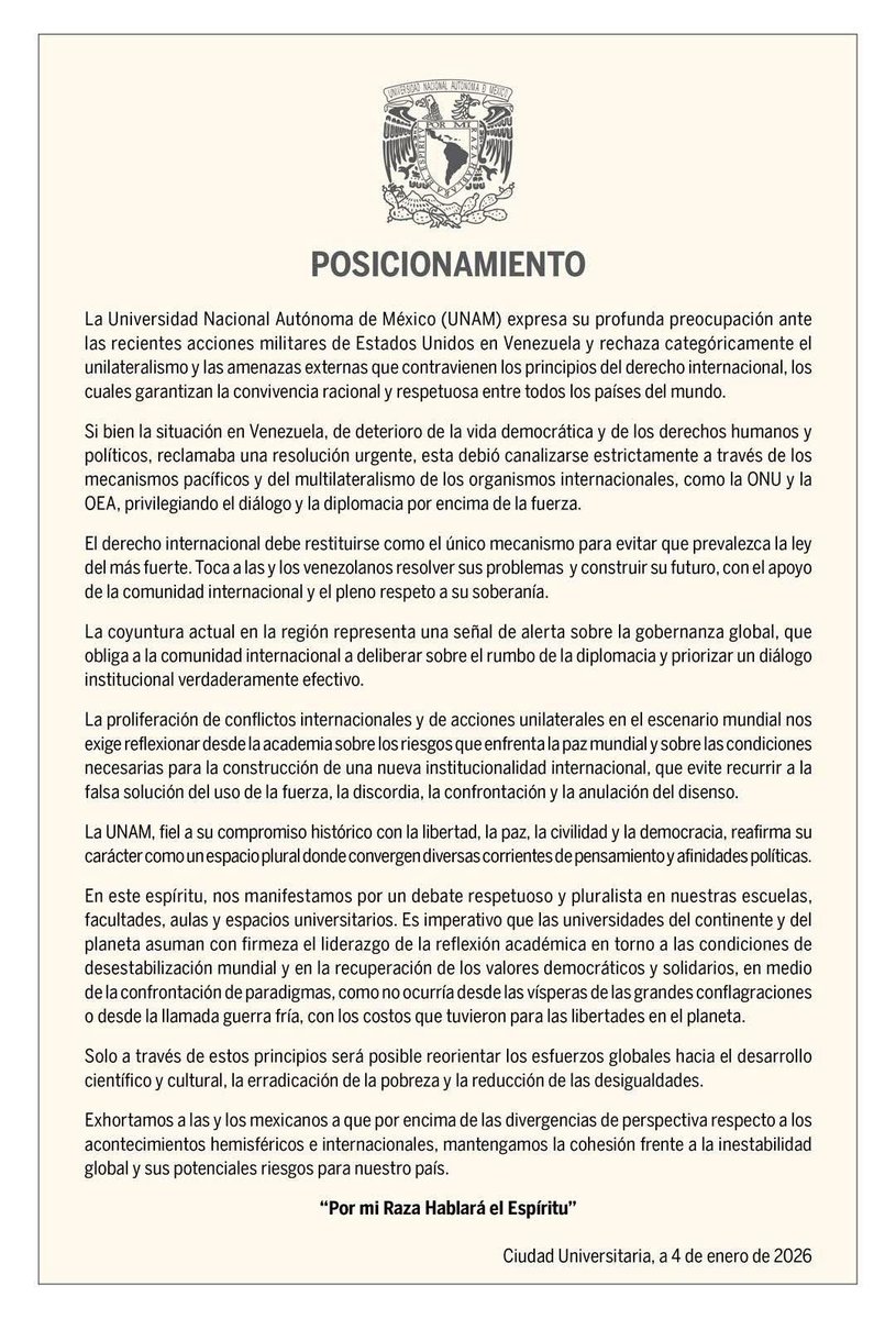 ¡Qué asco de autoridades de la UNAM!