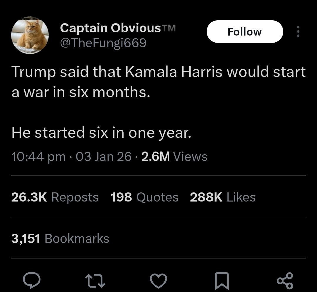 <a href="/elonmusk/">Elon Musk</a> <a href="/POTUS/">President Donald J. Trump</a> <a href="/FLOTUS/">First Lady Melania Trump</a> Tell him this!