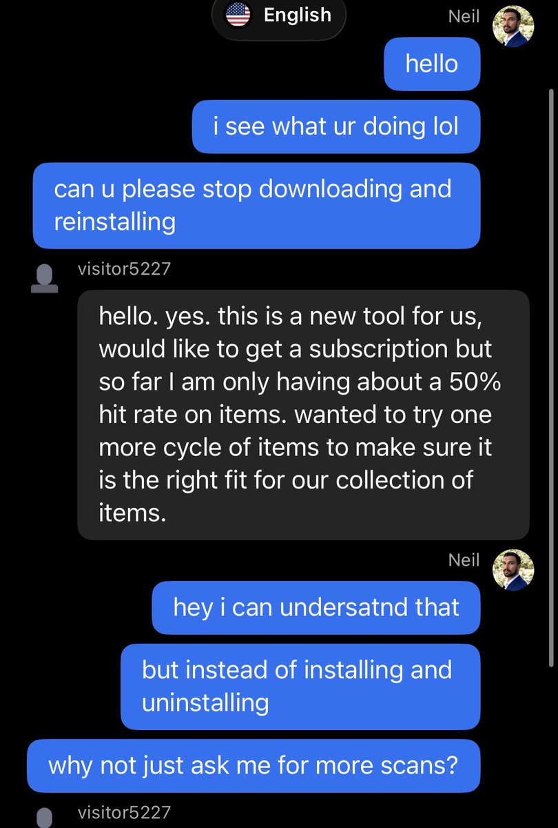Customer support 😂