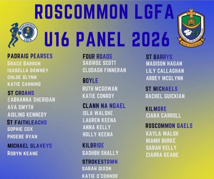 Boyle GAA & LGFA tweet media