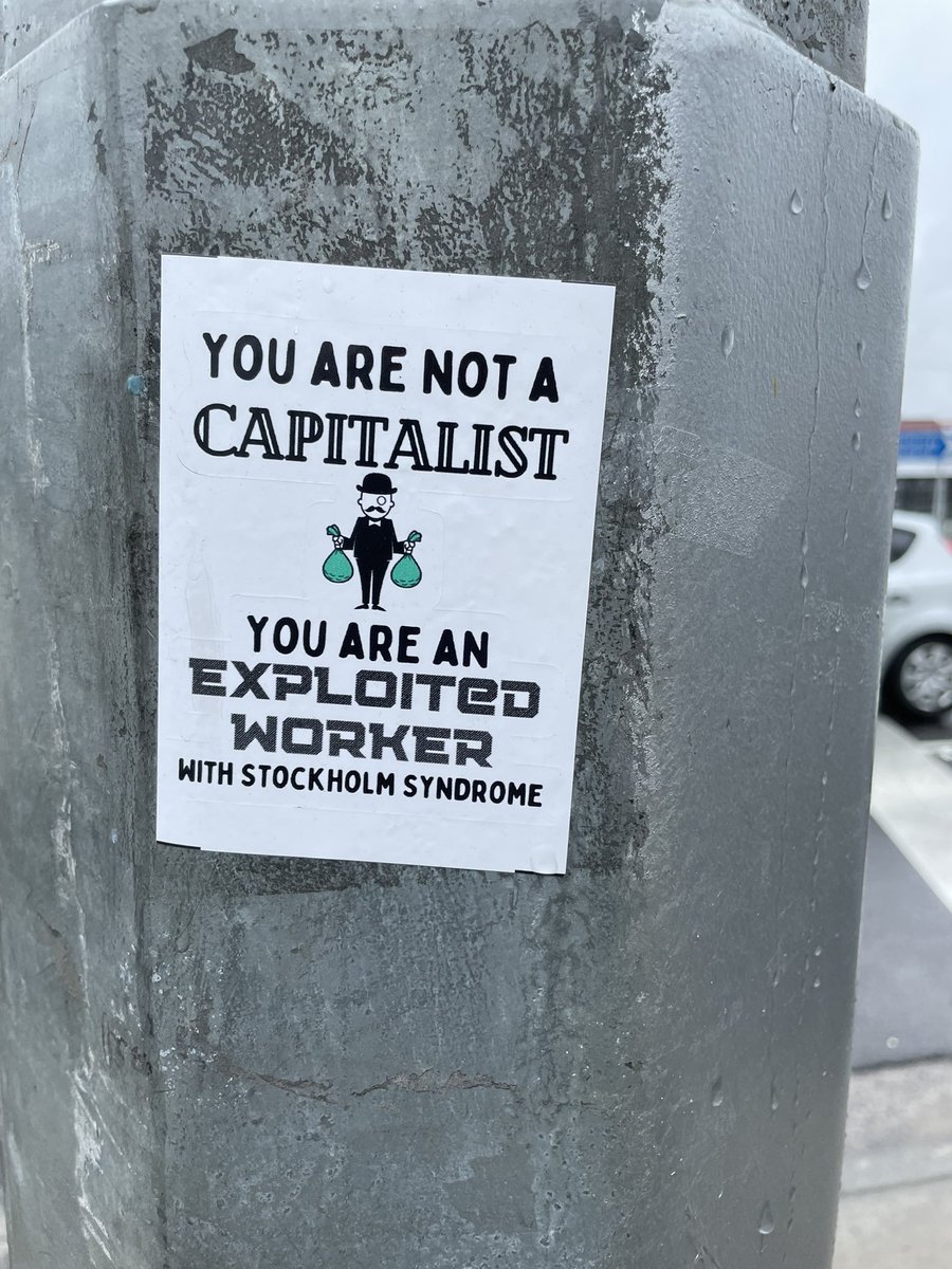 "You are not a capitalist, you are an exploited worker with Stockholm Syndrome"