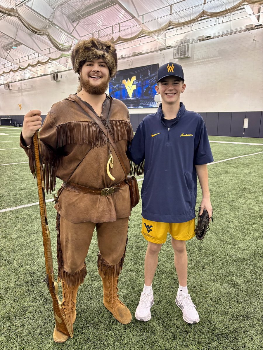 <a href="/WVUMascot/">Cade Kincaid, 71st Mountaineer</a> #LetsGo