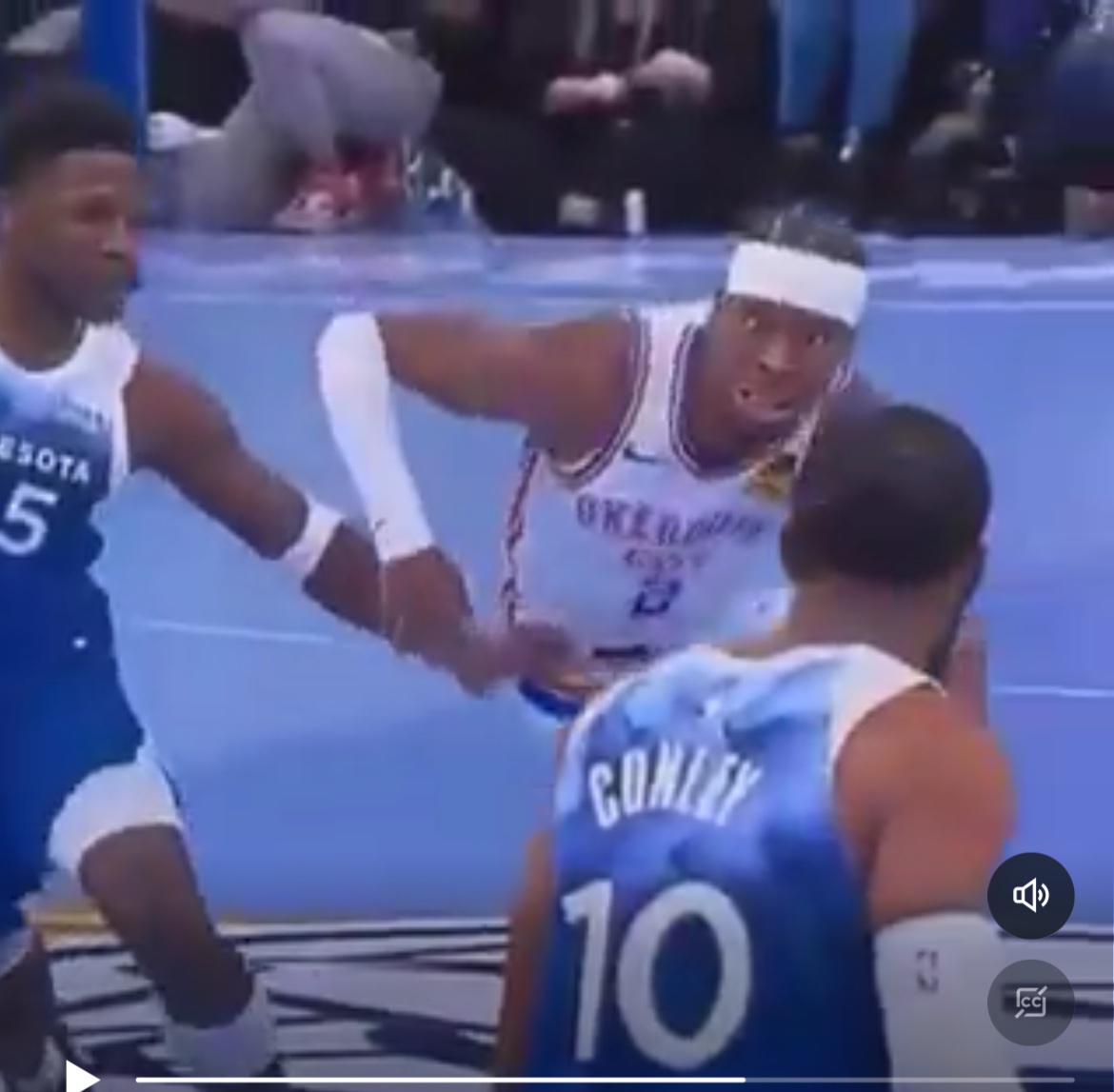 <a href="/SloHoopsFan/">SLO HOOPS FAN 🇸🇮</a> Only player in NBA to flop so hard he loses consciousness for a second. Look at his eyes trying to recalibrate after that blackout. You can see he is just staring into the abuse. He may have CTE all said and done.