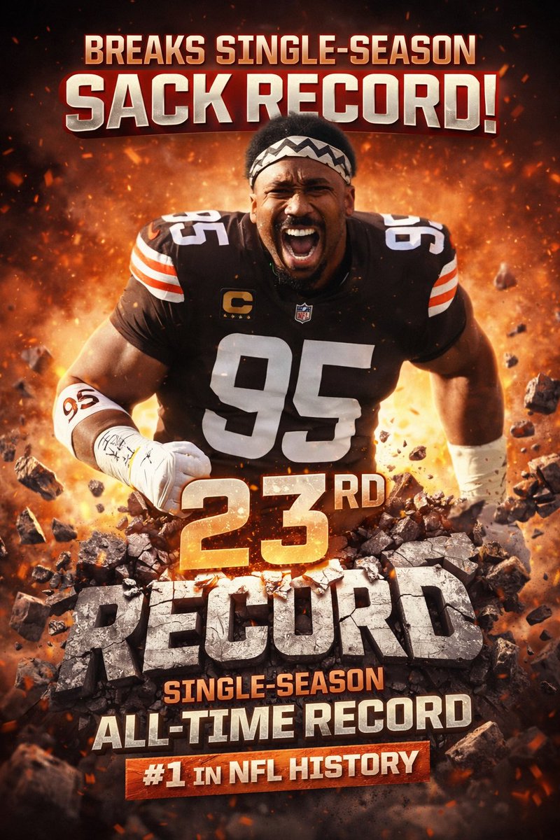 warroomcohost's tweet photo. He did it 🥹 Witnessing greatness! Appreciate it. We are fortunate and blessed to see this! #DawgPound #NFLrecord #MVP #legend https://t.co/3IssM9K3J0