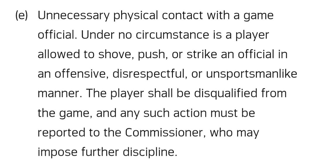 DaveG_Sports's tweet photo. Alec Pierce DQ'd.

From the NFL rule book, under unsportsmanlike conduct prohibited acts https://t.co/cbVF53FXje