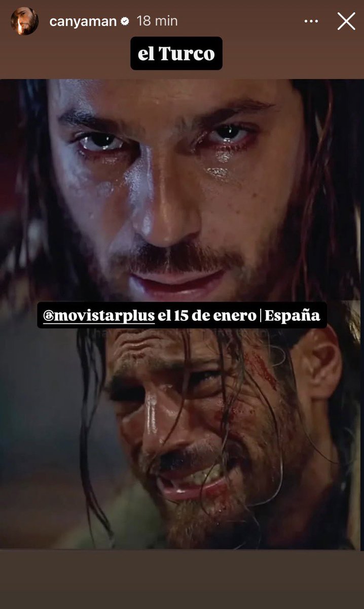 44Gringa's tweet image. El Turco llega a España el 15 de Enero @MovistarPlus 
#ElTurco 
#CanYaman
