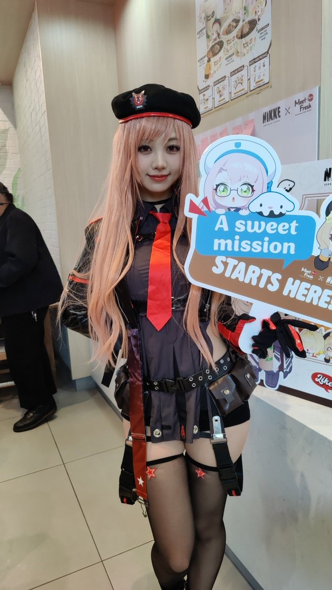 GotBoba4ever's tweet photo. The things I do for my irl friendsl's "hobby"? "Addictition? Pop-up collab...
#MeetFreshNIKKE #NIKKE2026NewYear https://t.co/V8LgbG1YMH