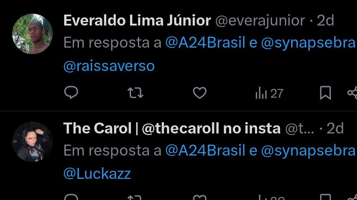 A24Brasil's tweet image. 🚨 VENCEDORES DO SORTEIO!

Com muita alegria informamos que os vencedores do sorteio que levarão 1 par de ingressos cada de SE EU TIVESSE PERNAS EU TE CHUTARIA são:

@everajunior 
@thecarollina 

Nos mandem mensagem na DM para receber o prêmio de vocês 🥳