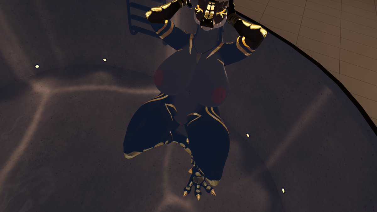 who wants to join momma in the pool?~ #nsfw #furrylewd #vrchatlewd #vrc #yiff #vrlewd