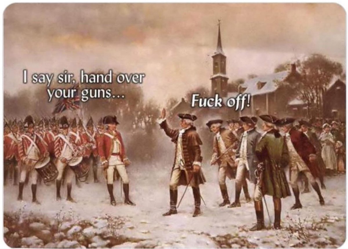 Amer1can_Barbie's tweet image. Periodic reminder of how the Second Amendment works…