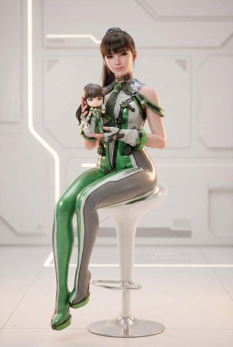 timediffer24's tweet image. イヴ｜EVE｜伊芙｜이브
#StellarBlade #스텔라블레이드 #ステラーブレイド #AIart