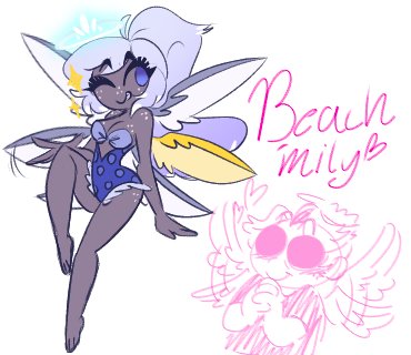 B33pB00p10101's tweet photo. Have these doodles I did forever ago 
#HazbinHotelEmily #serapherd? https://t.co/8C5vR6aIv0