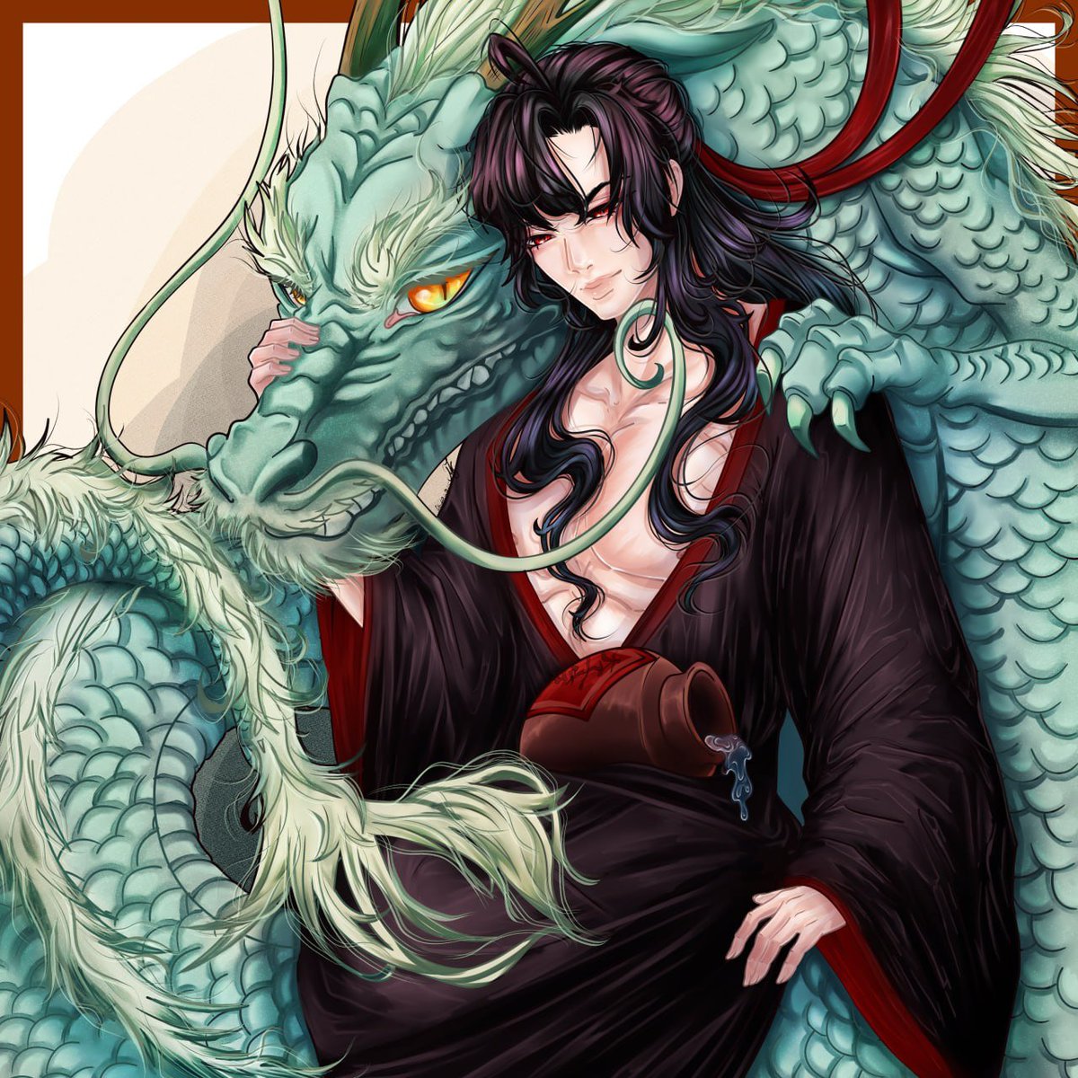 Hi there! Hope you're doing well. Here’s some work from last year that I created for the DTIYS challenge. #art  #weiwuxian #weiwuxian❤️ #魏无羡