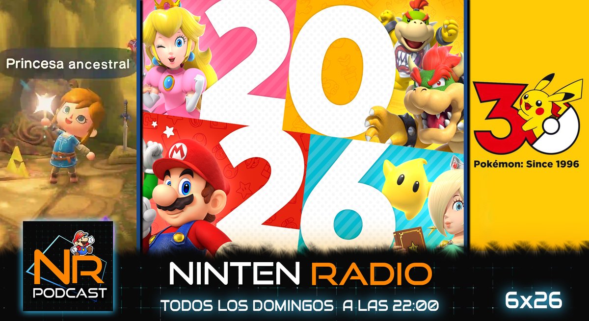 📘 Resumen Semanal

🎙️ Resumen y cierre de Nintendo en 2025

NintenRadio Podcast [6x26]

🟥Youtube: youtu.be/jnG5Qq33lHs
🟧Ivoox: bit.ly/3ShzqUW
🟩Spotify: open.spotify.com/show/7jfmbnhH7…