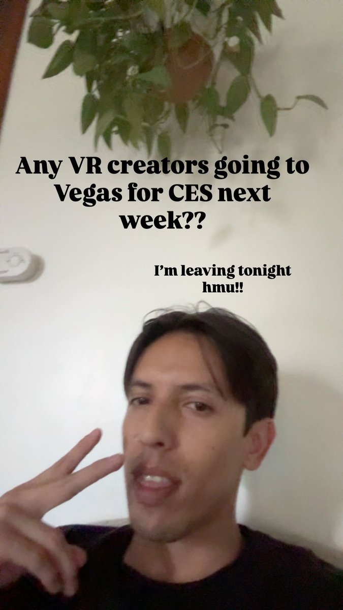 Who’s going to #CES2026 this year?!? Hmu I’m leaving tonight