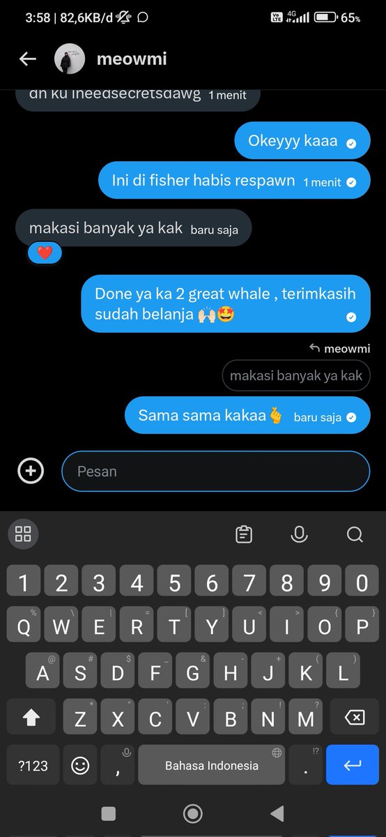 GONN_NNN's tweet image. ALHAMDULILLAH sold all barang, guys ready stok besok lagi ya🙌🏻