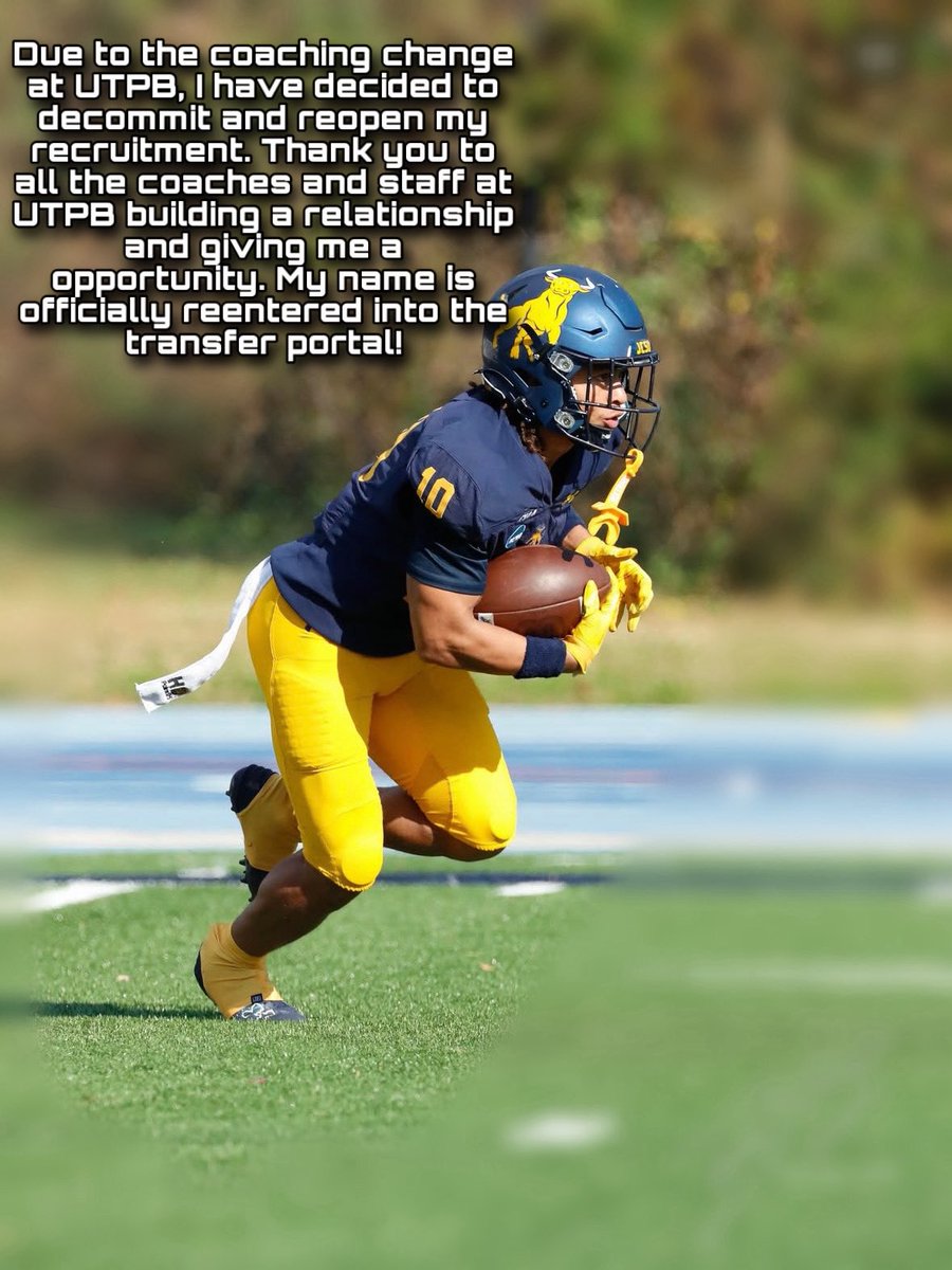 MY NAME HAS BEEN RE-ENTERED INTO THE TRANSFER PORTAL, AND MY RECRUITMENT IS OFFICIALLY REOPENED!! <a href="/WeGetYouOffers/">Tier1Recruiting</a>