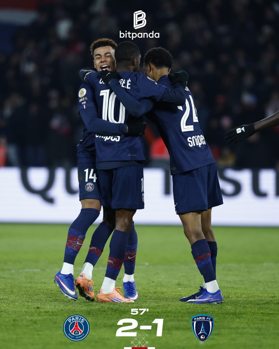 ⏱️ 57‘I 🫂
 
#PSGPFC I 2-1