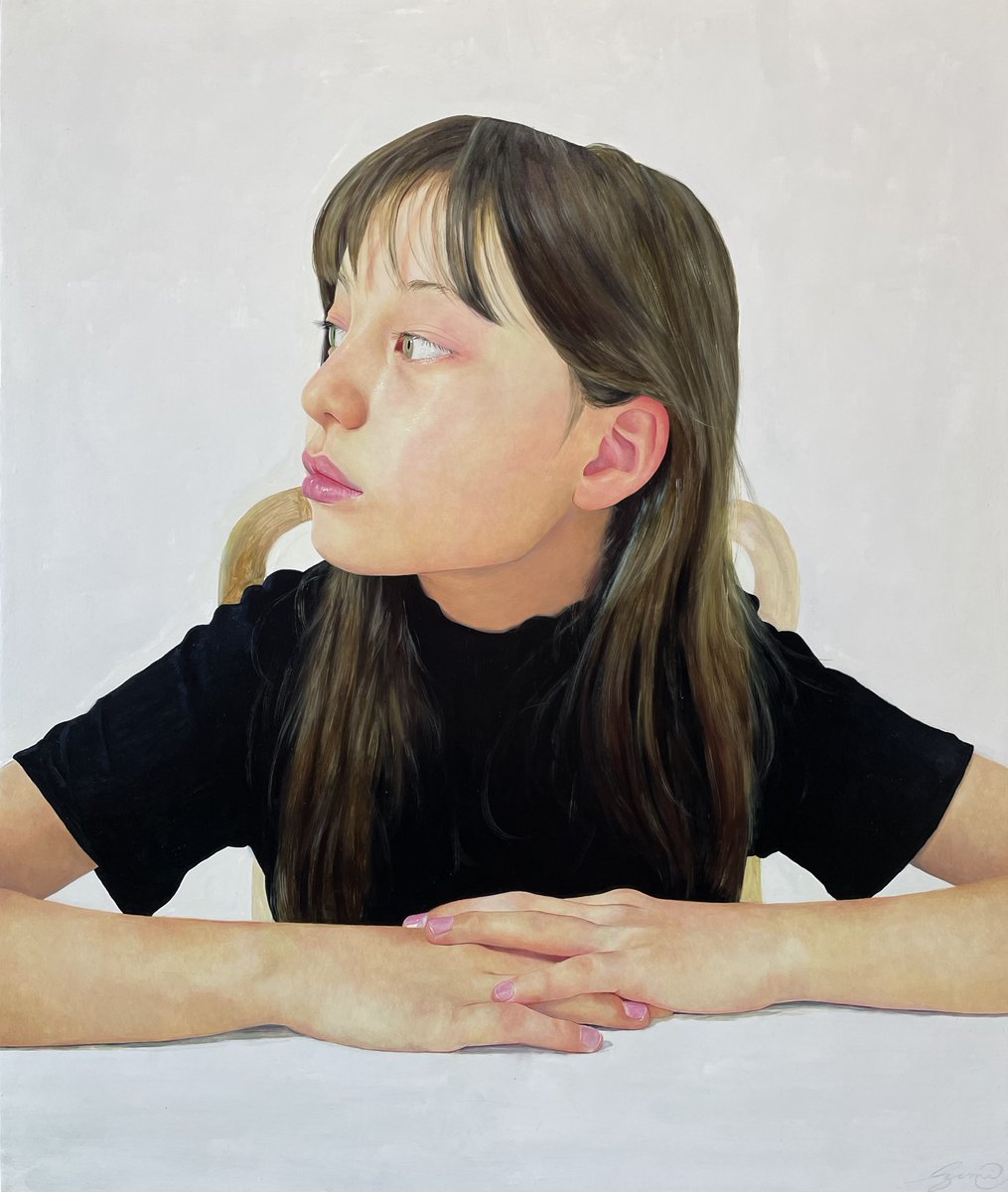 ατενίζω（アテニーゾ） F8号 パネルに油彩 22万円（税込） お