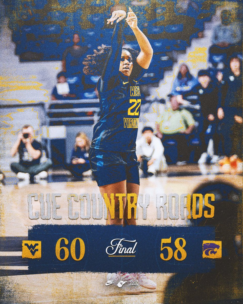 WVUWBB's tweet image. 🎶CUE COUNTRY ROADS!!! 

#HailWV