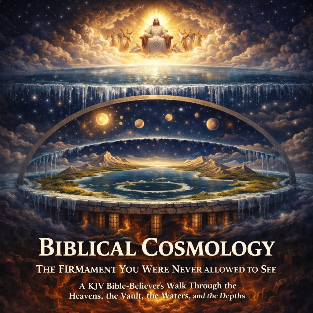 Biblical Cosmology: The Firmament You Were Never Allowed to See

A KJV Bible-Believer’s Walk Through the Heavens, the Vault, the Waters, and the Depths

Introduction

I’m going to be straight with you. I did not come into this subject because I wanted to be “that guy.” I didn’t