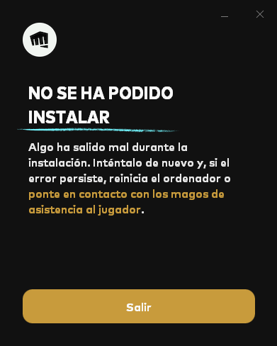 arnaldolopez7's tweet photo. @RiotGames @RiotSupport
When I try to install League of Legends I get the error “Couldn’t install. Something went wrong during installation.”
I’ve tried multiple times and it keeps happening. Any help? 🙏 https://t.co/FUyvaVnEqR