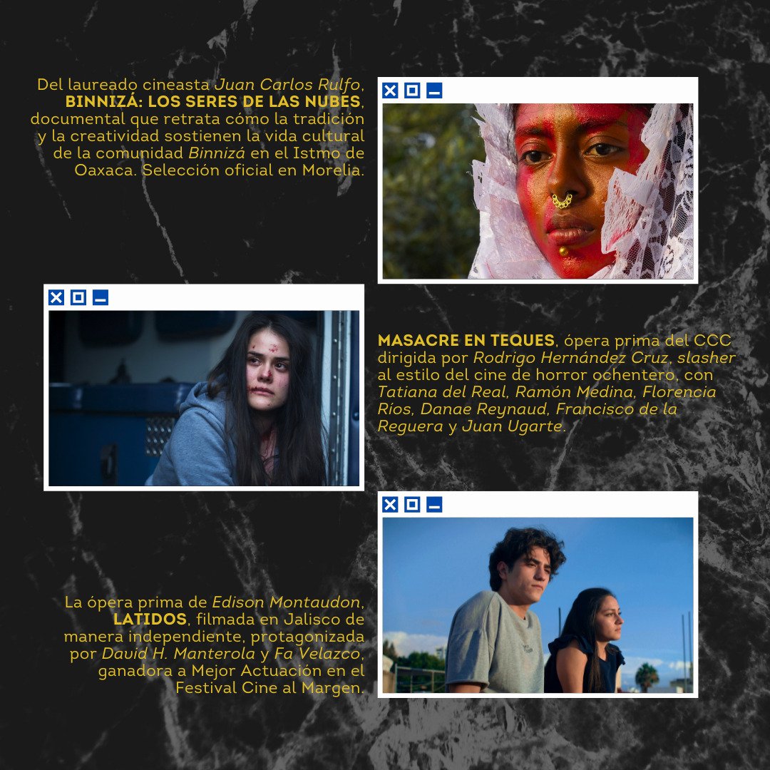 A veces, el cine mexicano tiene el camino cuesta arriba... pero eso es un aliciente para seguir impulsándolo desde nuestra trinchera. 

(4/6)