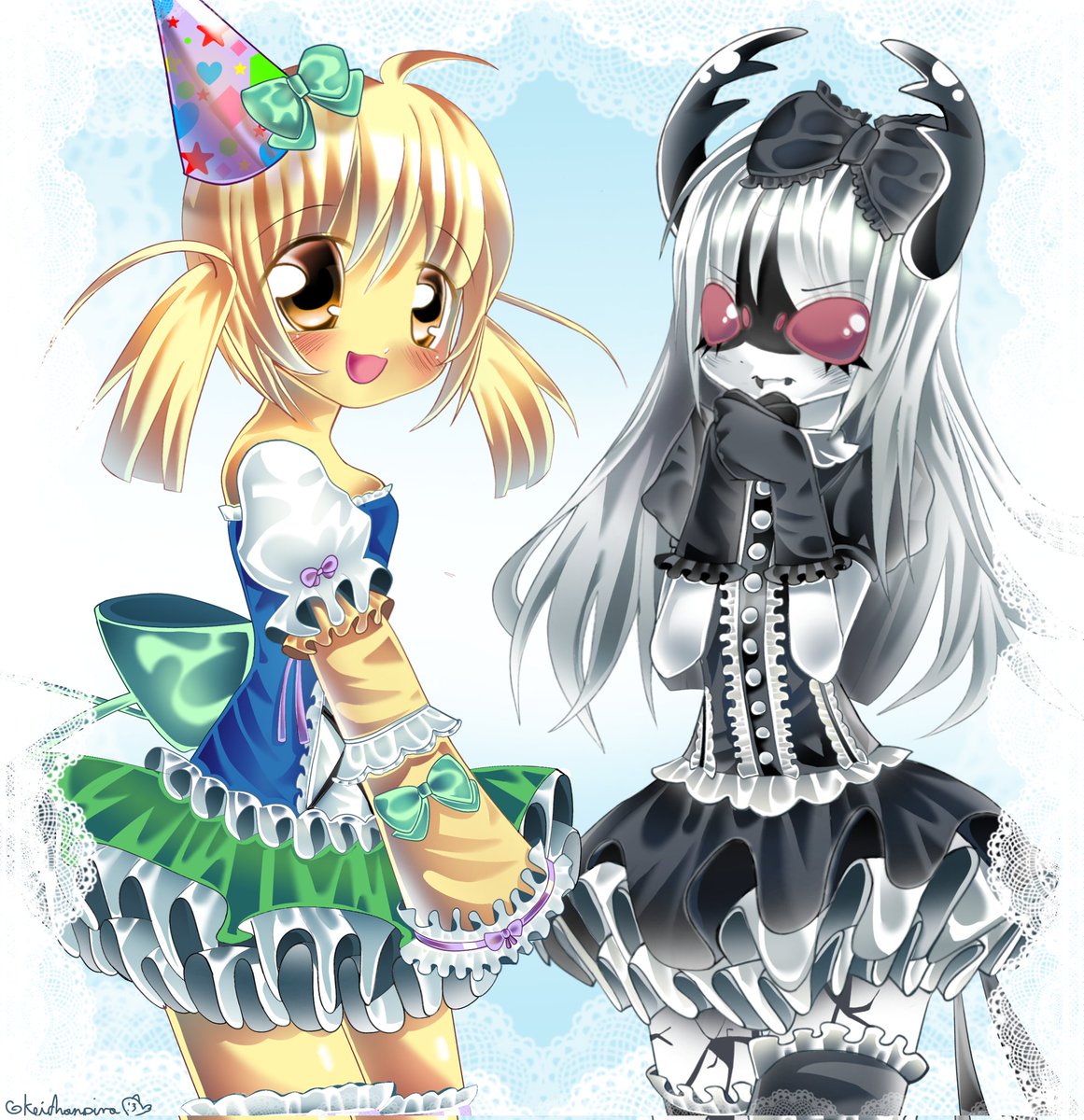 Hi everyone.remake of an old drawing ok? Such ugly bugs♥️♥️ #Regretevator #art #partynoob #pest Pest has eyelashes now and that's okay.