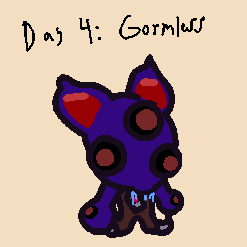 Drawing Every Day 4: Gormless
Head completely empty today so just wanted to do a simple lil doodle!