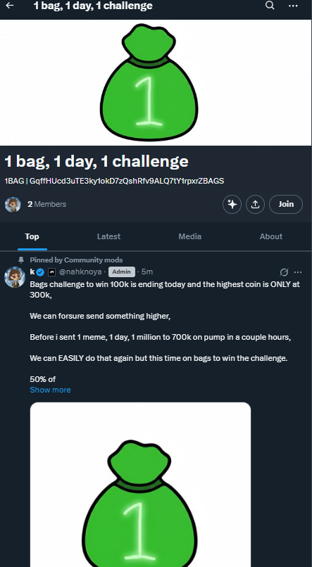 $1BAG is a scam dont buy it or anything from this retard <a href="/nahknoya/">k</a> hes a well known scammer

SSyZSg9WqWkW6fdDLjDQwUy7Z5chHK1zVcRdpp9hvE2