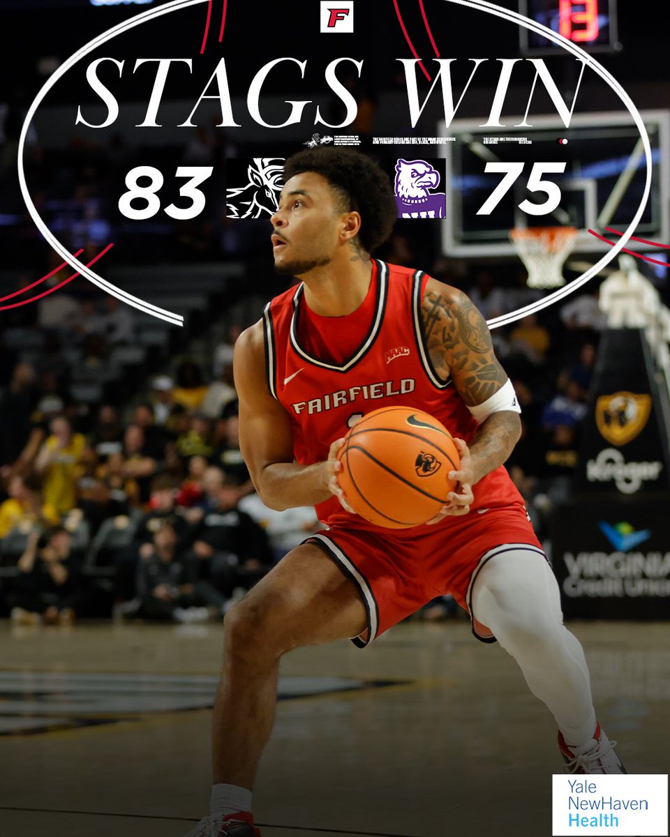 FairfieldMBB's tweet image. Bringing home a road dub!

🤘🏀