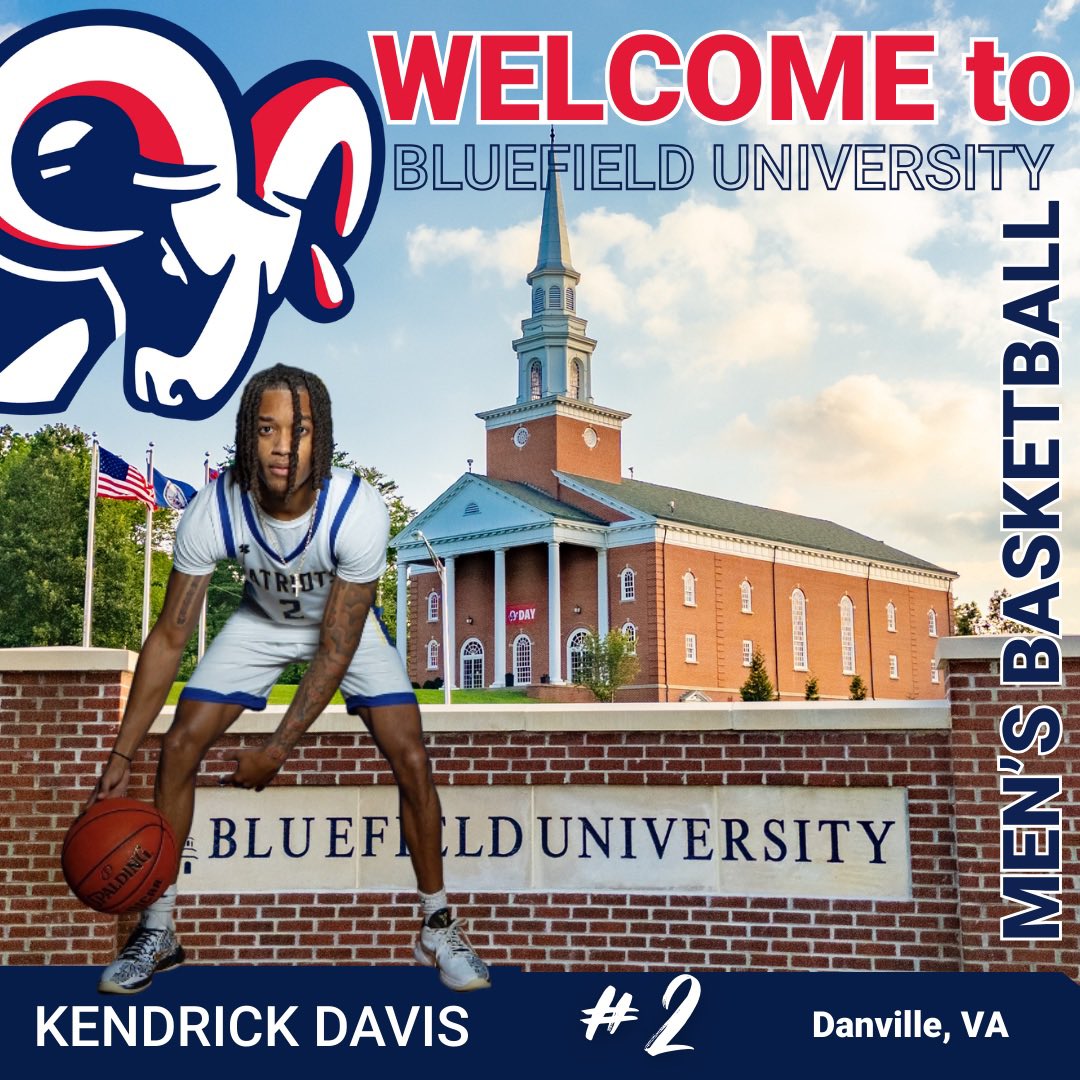 kendrickdavis02's tweet image. Bluefield University Offered❤️💙#Blessed #F2G #LLCash