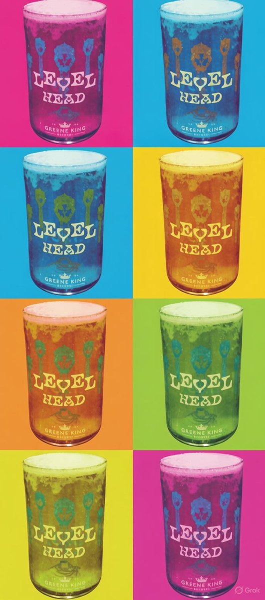 Running18834415's tweet image. Keeping a Level Head in 2026… Andy Warhol edition 🍺🎨
Greene King’s classic pint gets the pop art treatment. Eight colorful ways to stay perfectly poured.
Which hue hits your vibe?
#LevelHead #GreeneKing #PopArt #BeerArt #WarholVibes