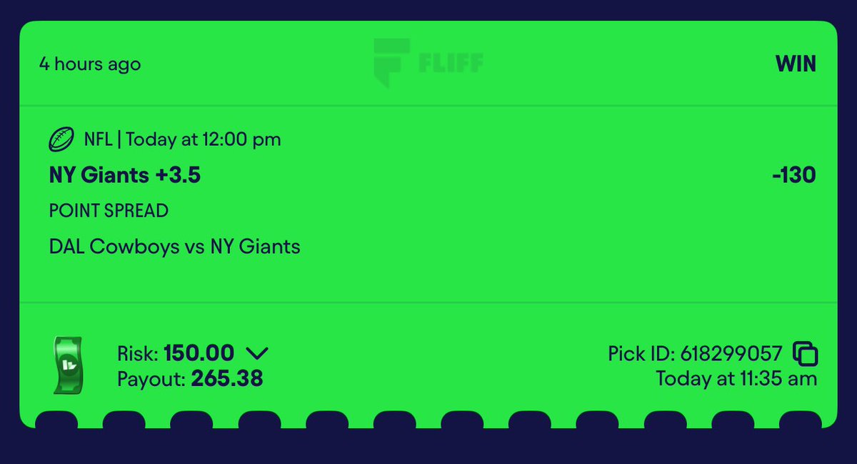 K5NG_'s tweet photo. CASH IT dumbass giants 🫰🏾💰✅ https://t.co/M4GoWkkeVZ
