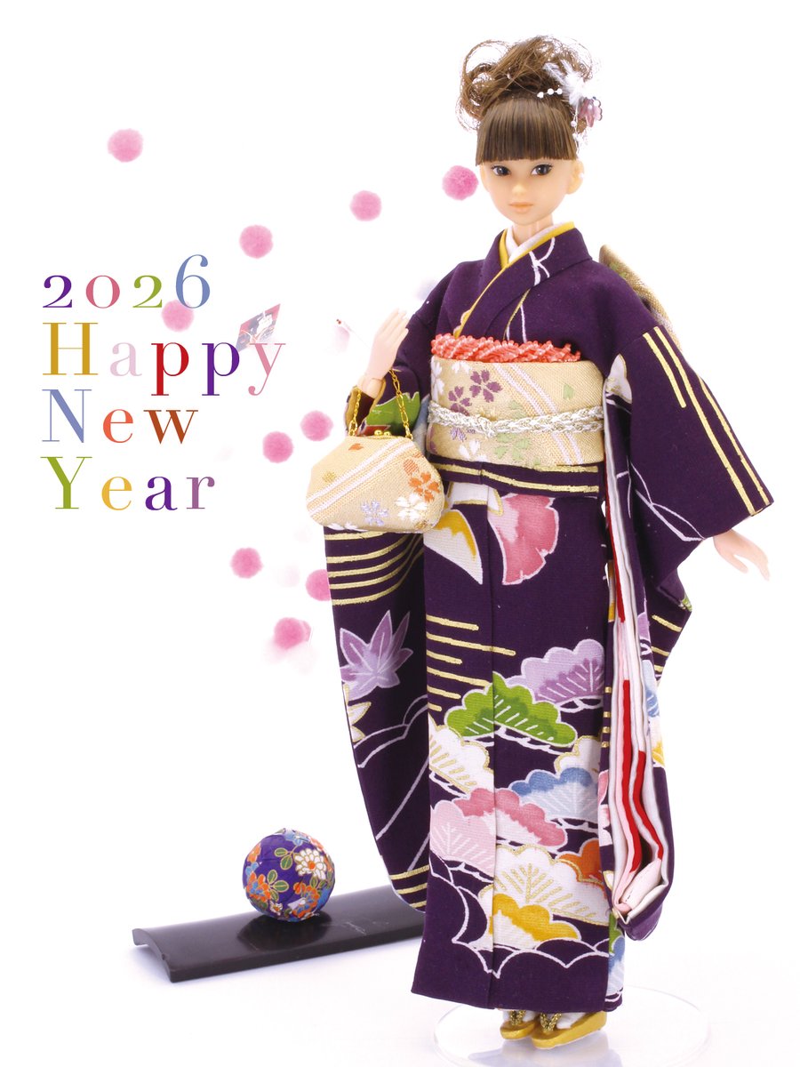 あけましておめでとうございます

着物は母の新作です
ブログの更新は後ほど
#momokodoll #petworks #着物