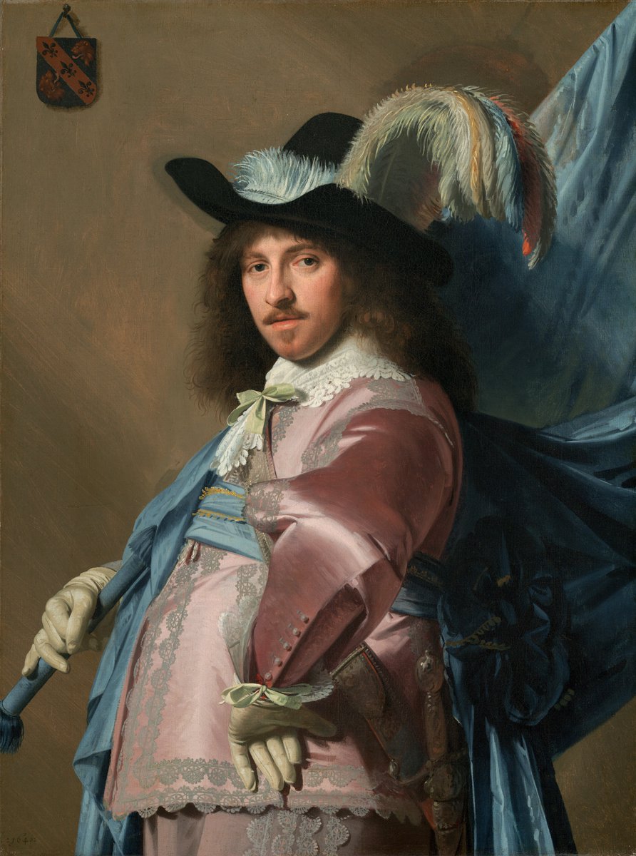 Portret van Andries Stilte als Vaandeldrager
(Andries Stilte as a Standard Bearer)

Johannes Verspronck, 1640