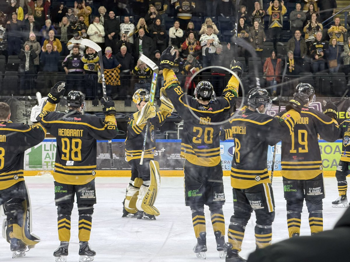 Four. Point. Weekend. 

The <a href="/PanthersIHC/">Nottingham Panthers</a> train keeps rolling on. 

#PanthersNation